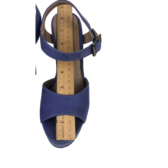 Candies Women's High Heel Pumps Size 6.5 Purple Suede Catagan Lavendar 4" Heel - Picture 10 of 12